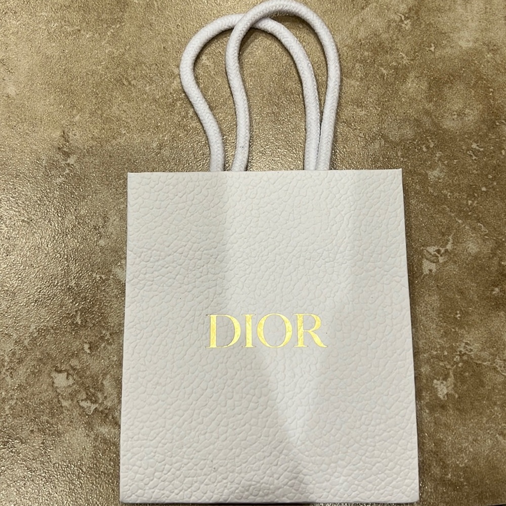 Dior authentic gift bag